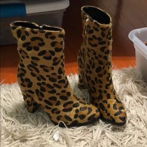Vici On the Prowl leopard bootie